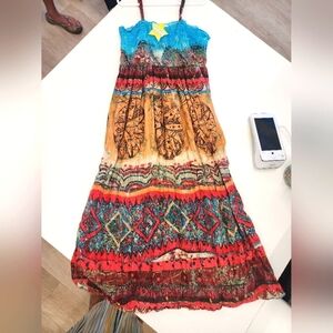 The Sassy Minor boutique maxi bohemian dress